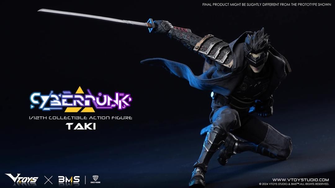 VTOYS X BMS 1/12 サイバーパンク 武士 滝 予約特典付き 未開封新品