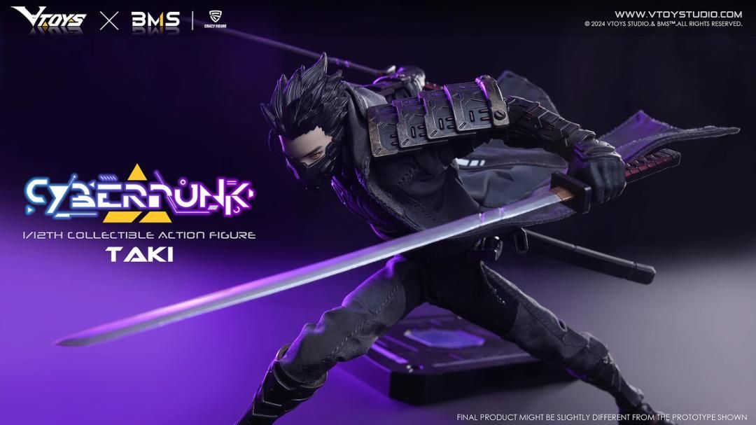 VTOYS X BMS 1/12 サイバーパンク 武士 滝 予約特典付き 未開封新品