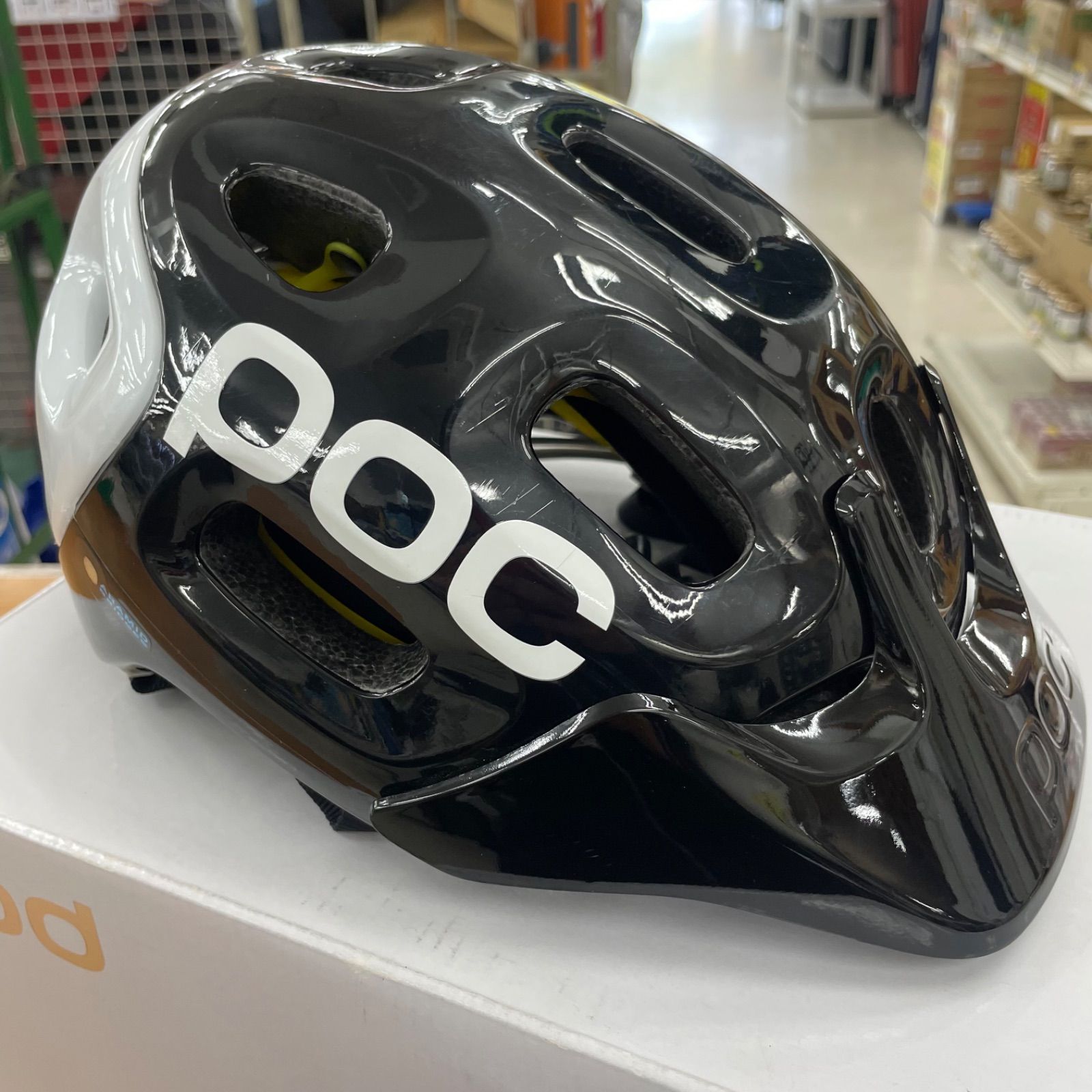 【未使用・長期保管品】POC MTB用ヘルメット TRABEC RACE 黒 XS/Sサイズ 平塚店-1R