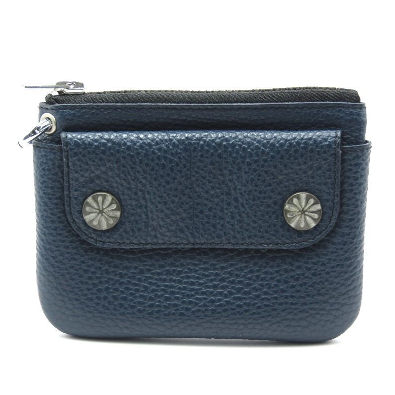 LOMEI LEATHER WORKS ジッパーコンパクトウォレット 黒 LOMEI WORKS