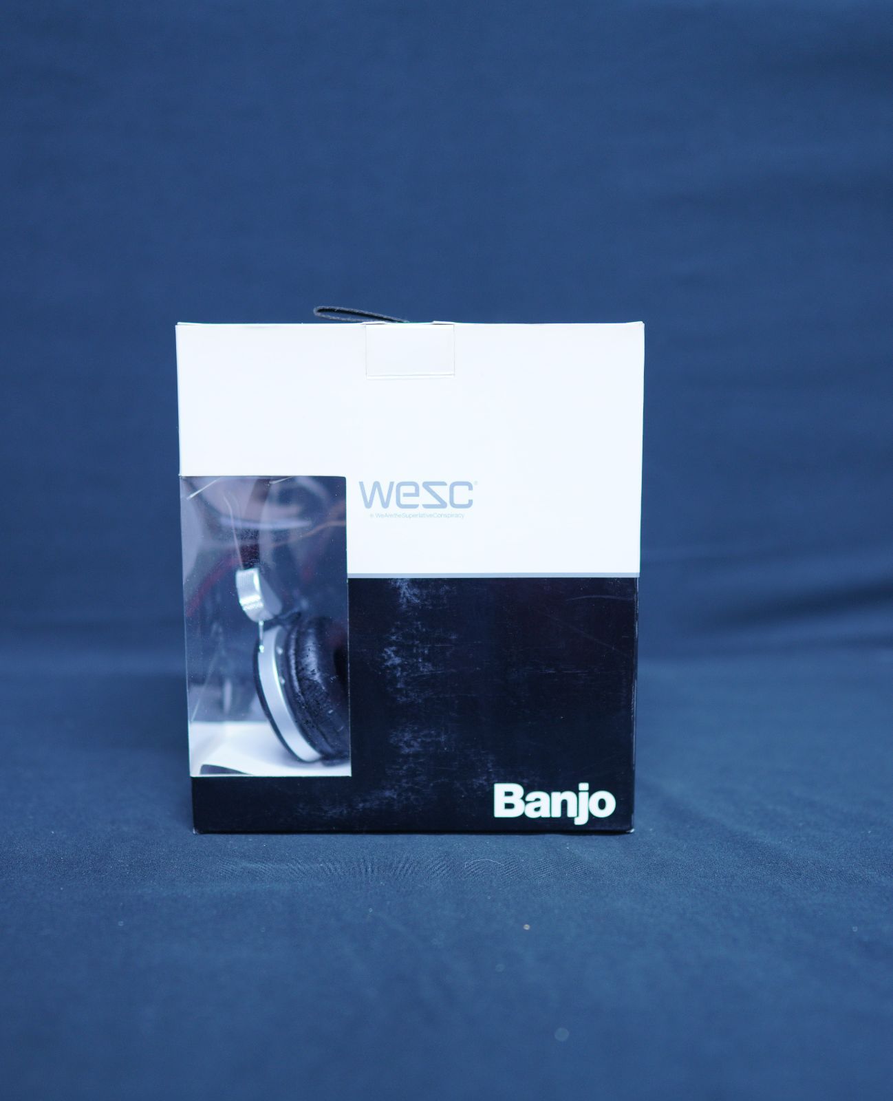 【新品】WeSC ウィーエスシー BANJO 有線ヘッドホン ブラック　B205335