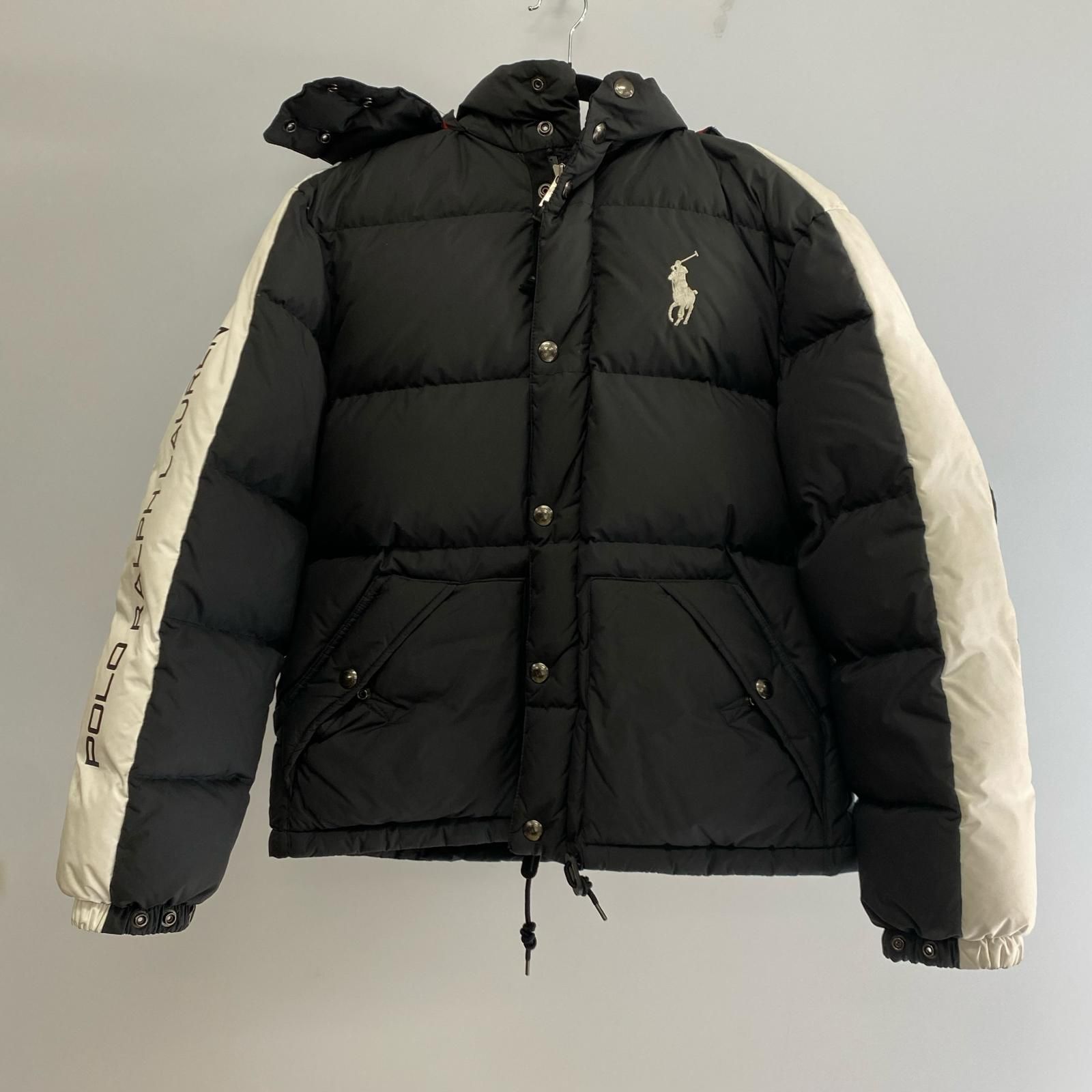 【姫路東店】 中古 POLO RALPH LAUREN | ポロ・ラルフローレン ダウンジャケット ブラック サイズ：S 【93】 姫路東店】 中古 POLO RALPH LAUREN | ポロ・ラルフローレン ダウン