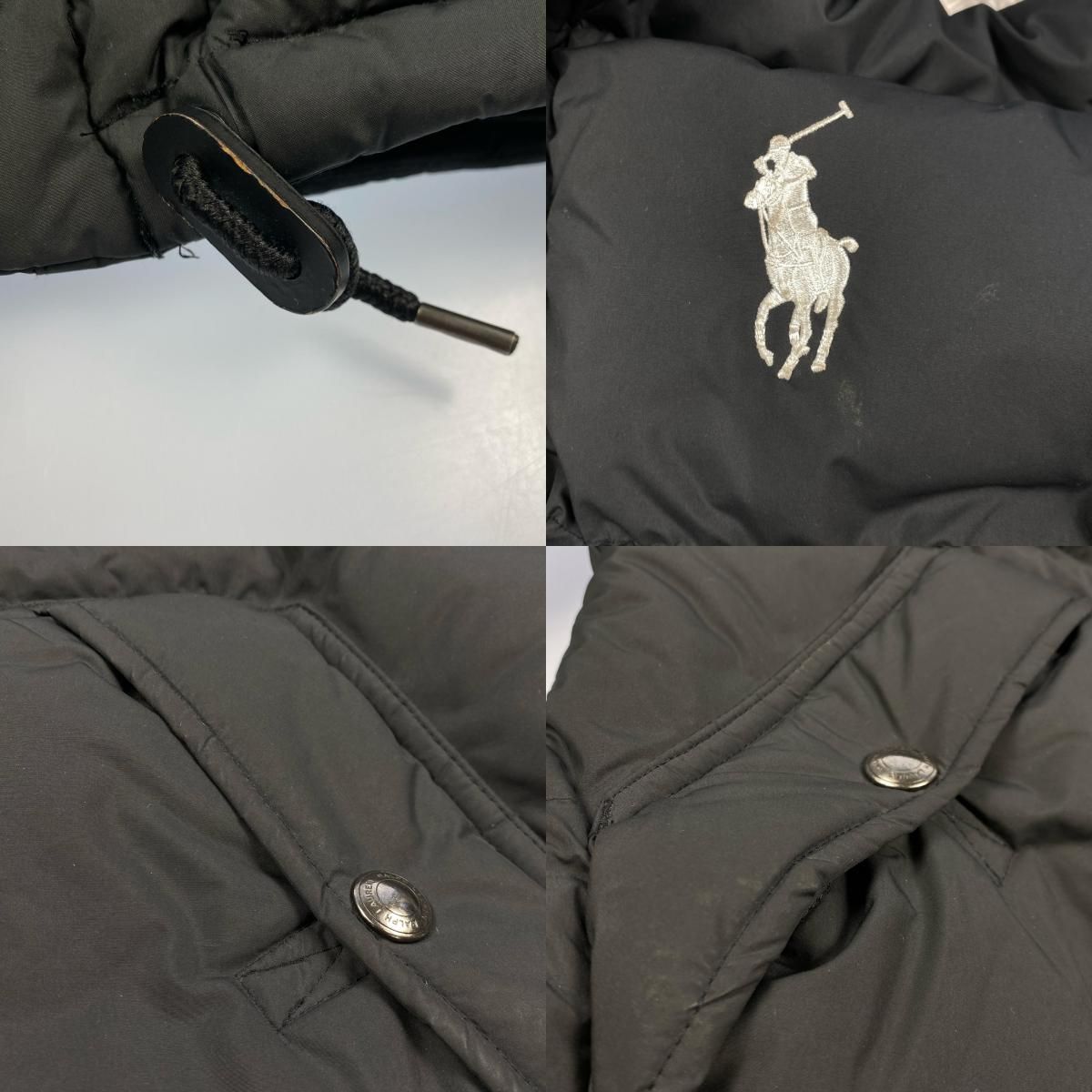 【姫路東店】 中古 POLO RALPH LAUREN | ポロ・ラルフローレン ダウンジャケット ブラック サイズ：S 【93】 姫路東店】 中古 POLO RALPH LAUREN | ポロ・ラルフローレン ダウン