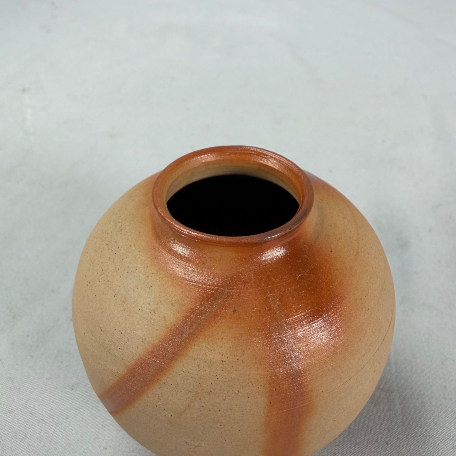 茶道具】木村陶峰造 備前火襷焼 文琳茶入 茶器 茶入267 - メルカリ