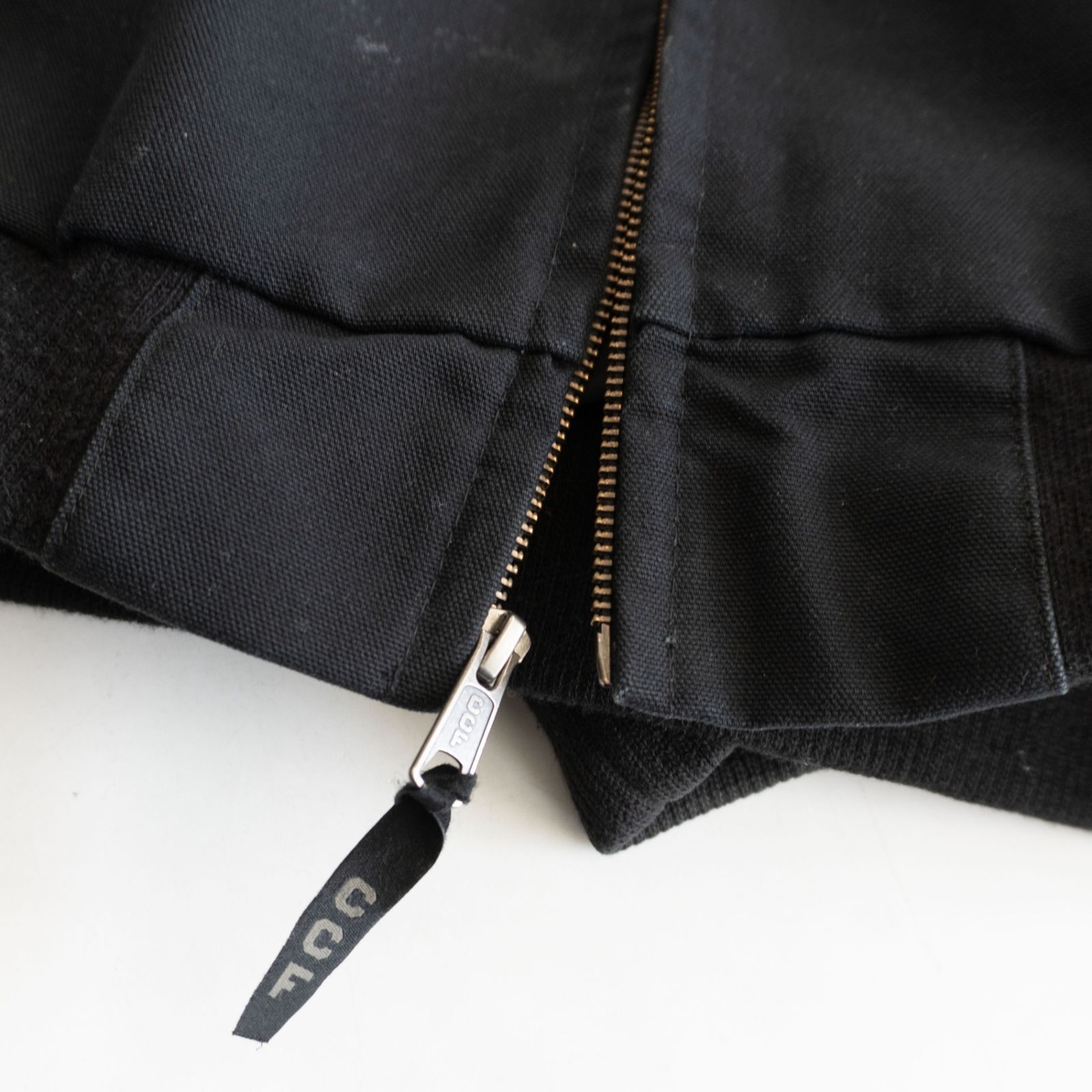 美品】C.C.F. FILSON【ダック ボンバージャケット】S ブラック カナダ