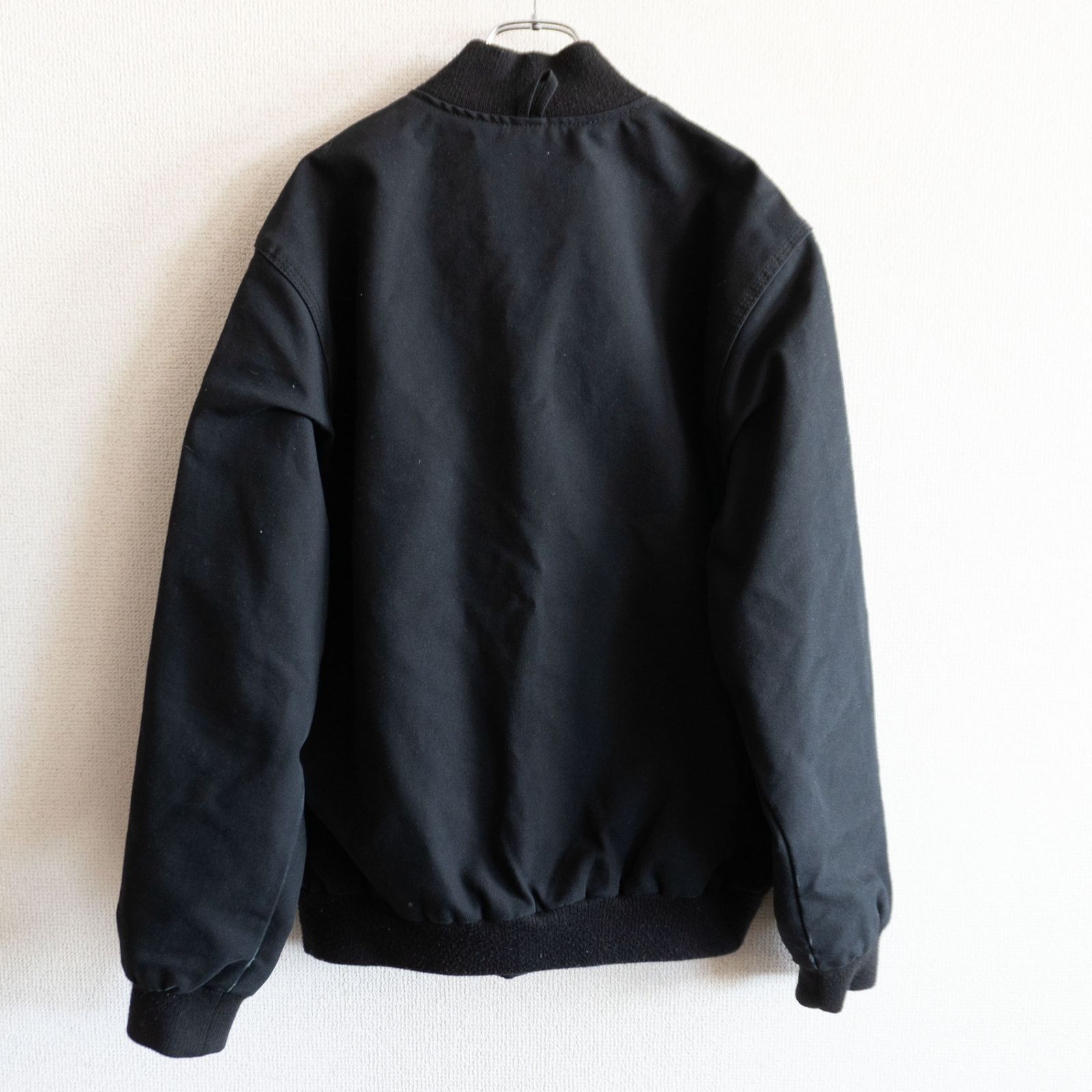 フィルソン FILSON ボンバージャケット Lサイズ(表記S) カナダ製 美品】C.C.F. FILSON【ダック ボンバージャケット】S ブラック カナダ