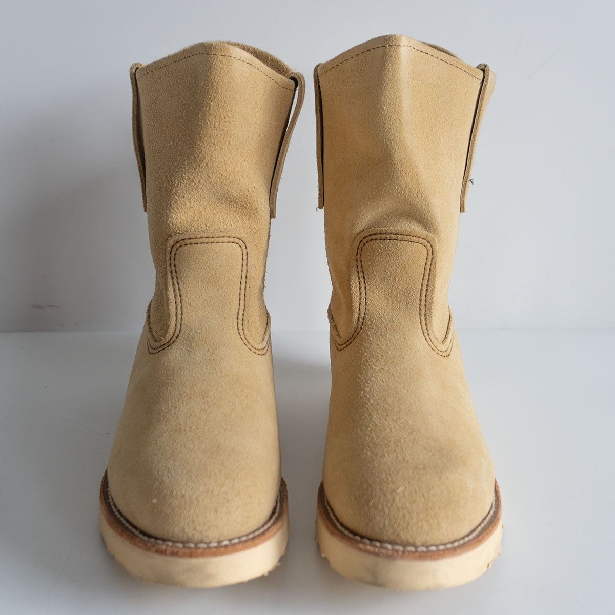 極美品】REDWING【8168/ペコスブーツ】US7.5E スエード ラフアウト