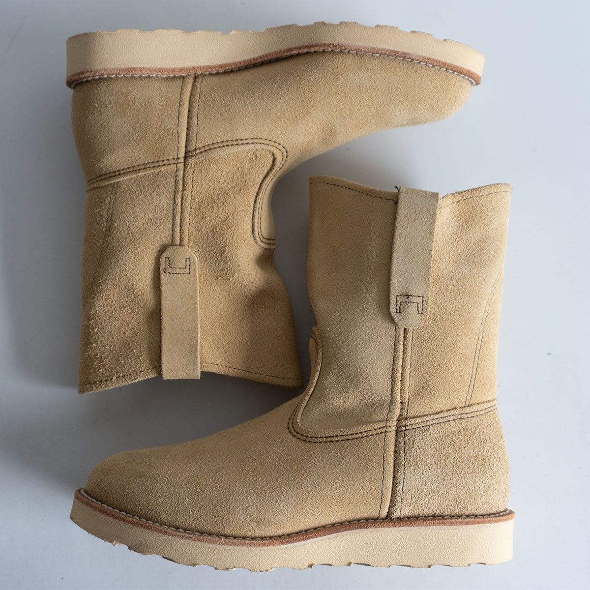 極美品】REDWING【8168/ペコスブーツ】US7.5E スエード ラフアウト