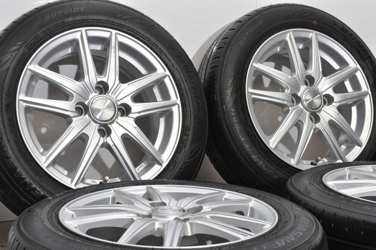 交換用に】エコフォルム 14in 5.5J +39 PCD100 ダンロップ エナセーブ 