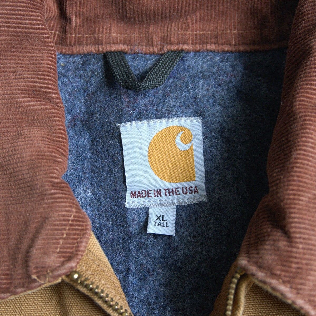 USA製】Carhartt【DETROIT JACKET デトロイトジャケット】XL TALL J001 
