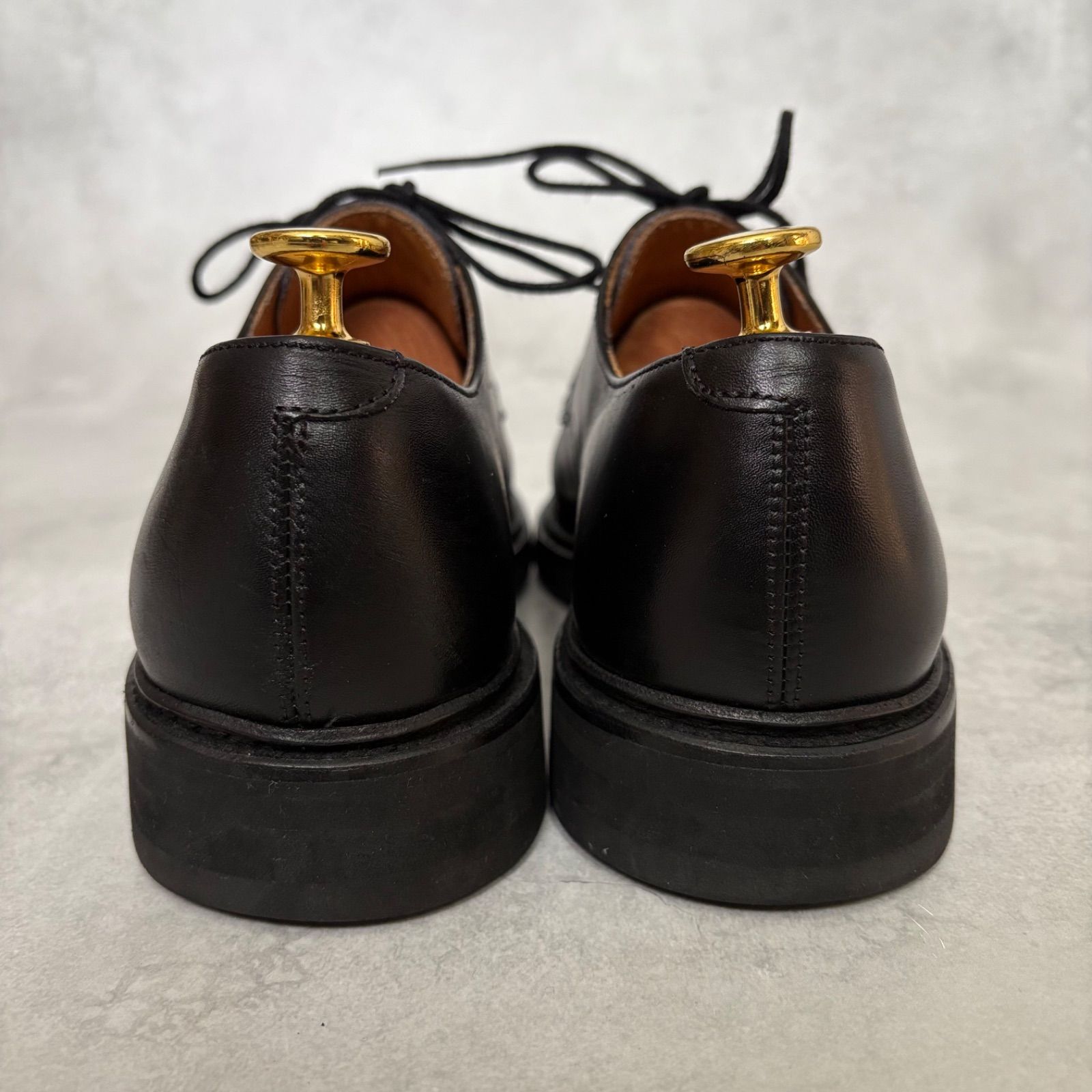 美品 バーウィック Berwick 6823 Uチップ 外羽根 ドレスシューズ 革靴