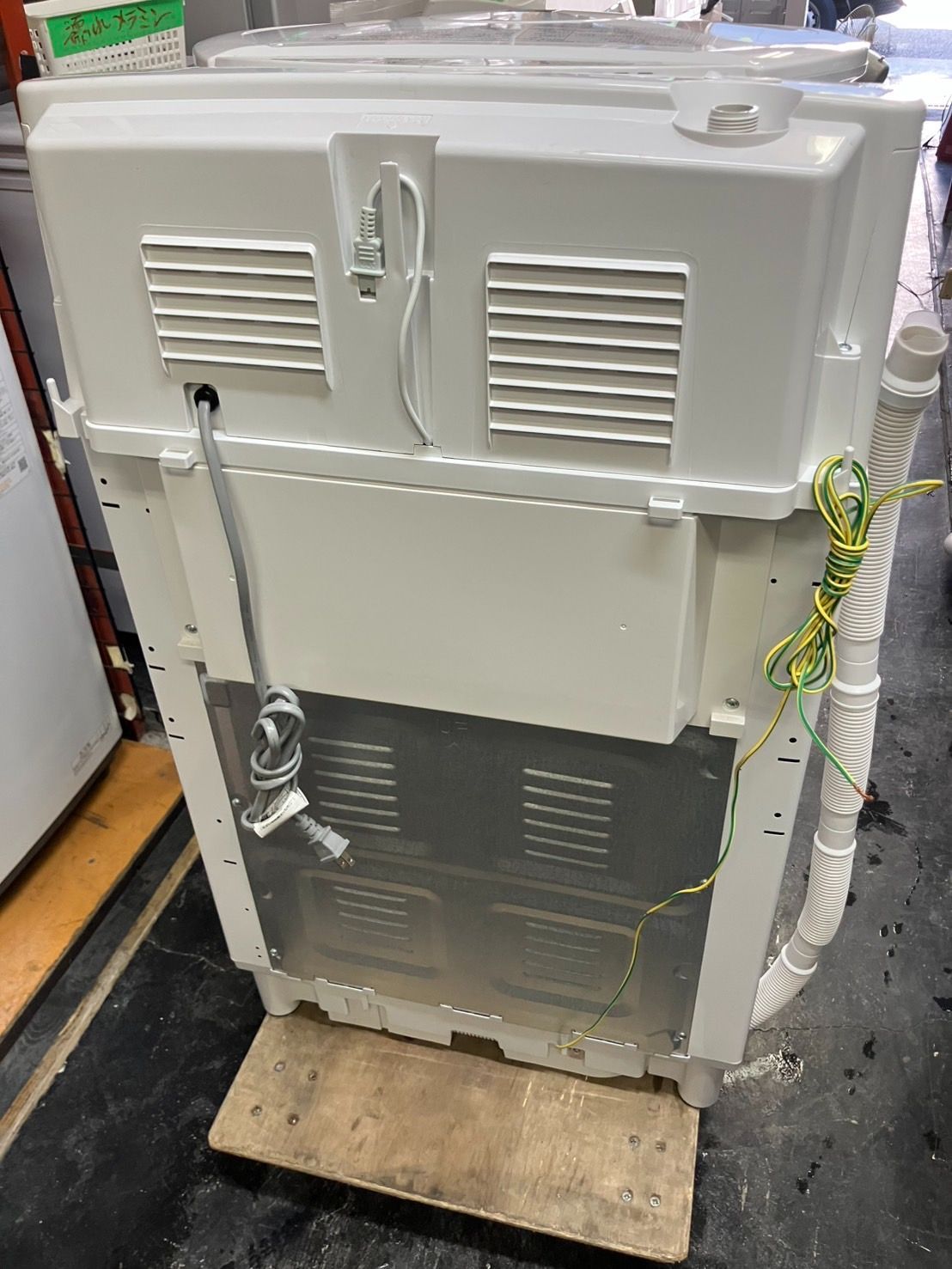 中古】大阪引取限定 SHARP 電気洗濯乾燥機ES-TX8E-W 8.0kg - メルカリ
