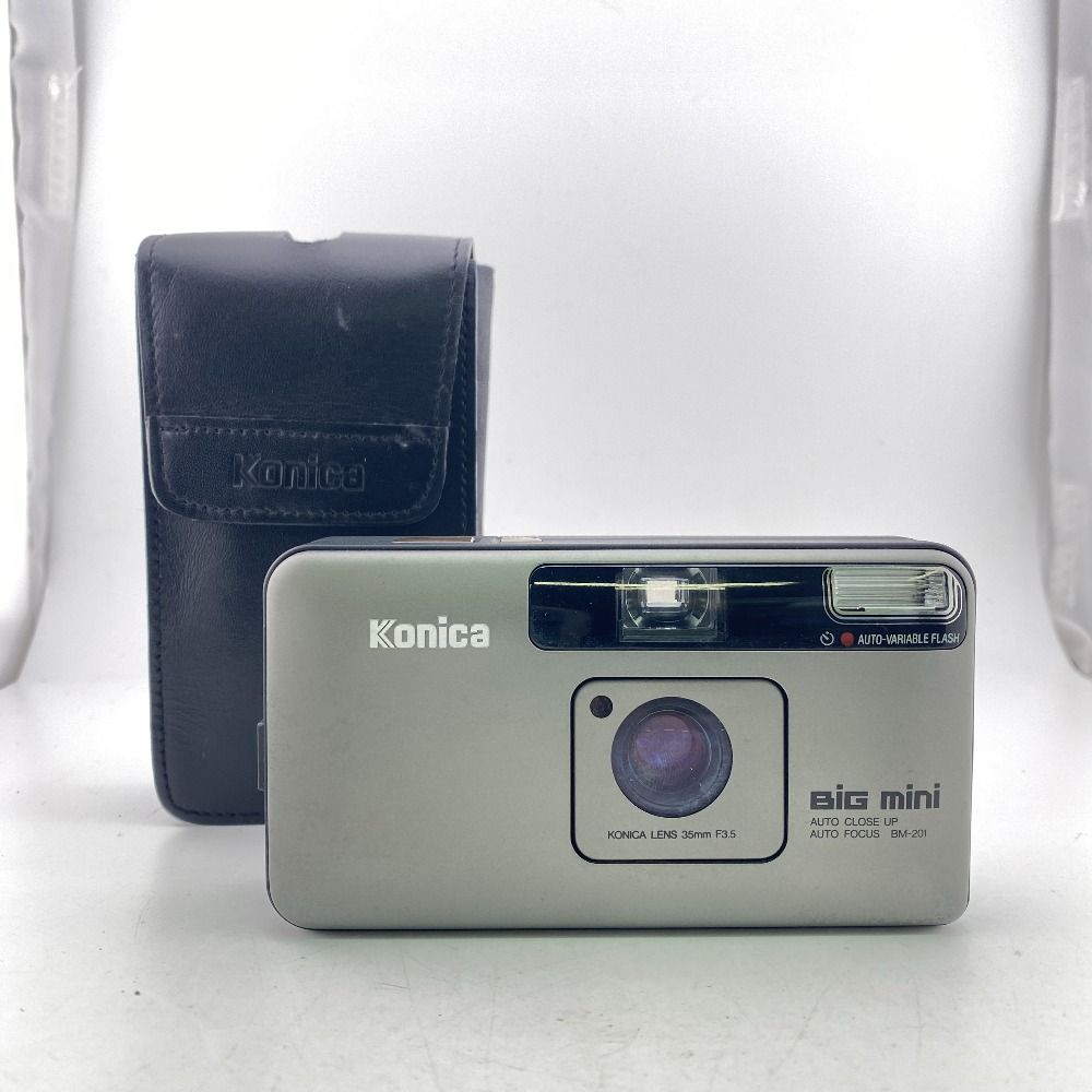 カメラ 【動作確認済】コニカ Konica Big mini BM-201 シルバー