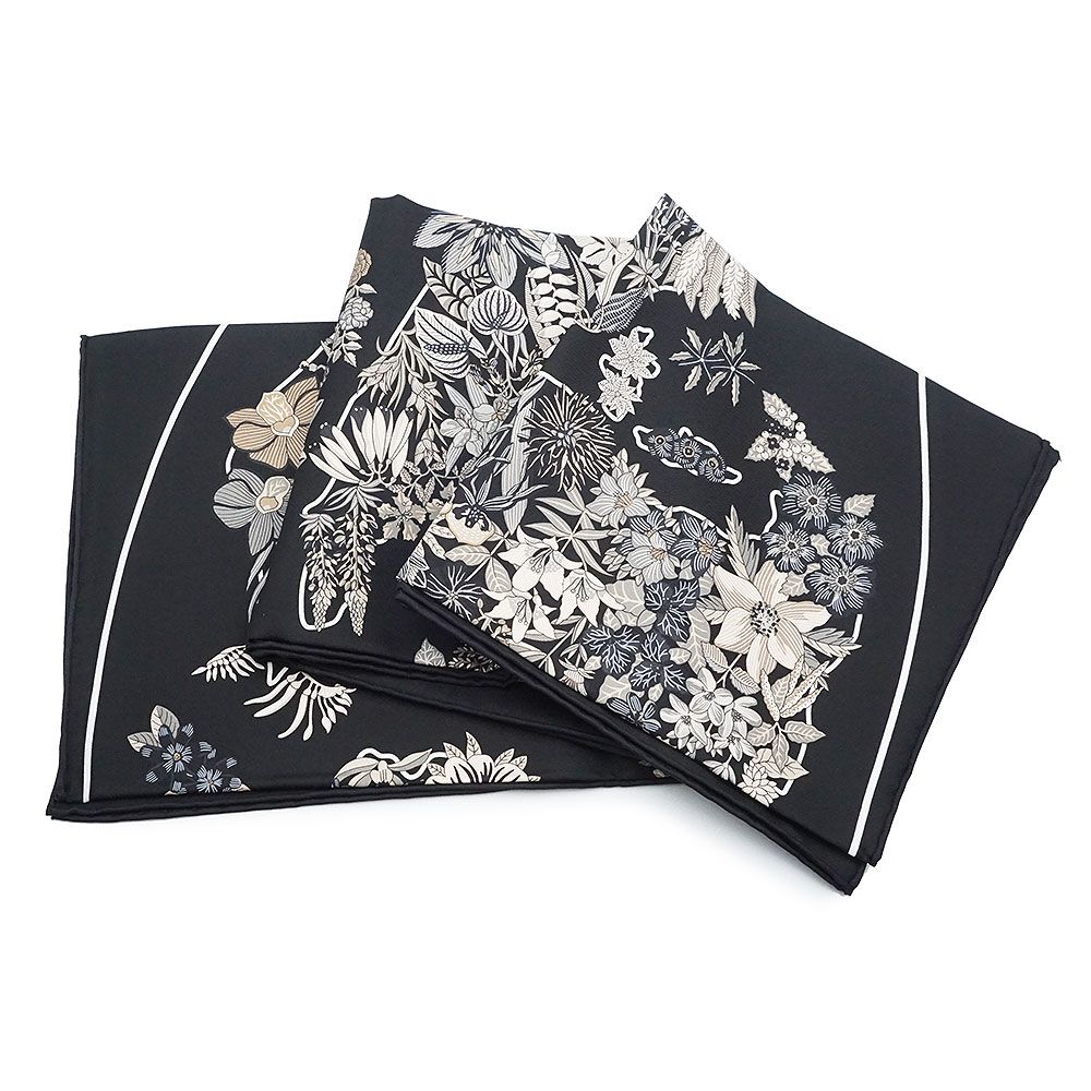 エルメス カレ 90 Planifleurs プラニフルール シルク100 エルメス カレ 90 Planifleurs プラニフルール シルク100