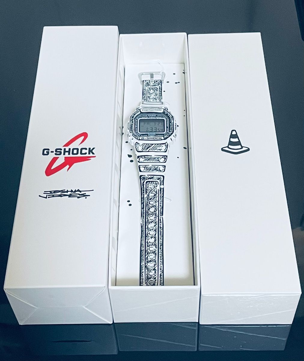 新品】カシオ G-SHOCK Gショック DW-5600JV-7JR メンズ 5600シリーズ