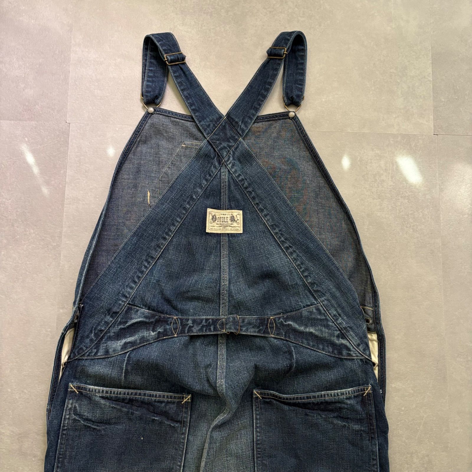 DOUBLE RL ダブルアールエル RRL デニム オーバーオール M DOUBLE RL ダブルアールエル RRL デニム オーバーオール M
