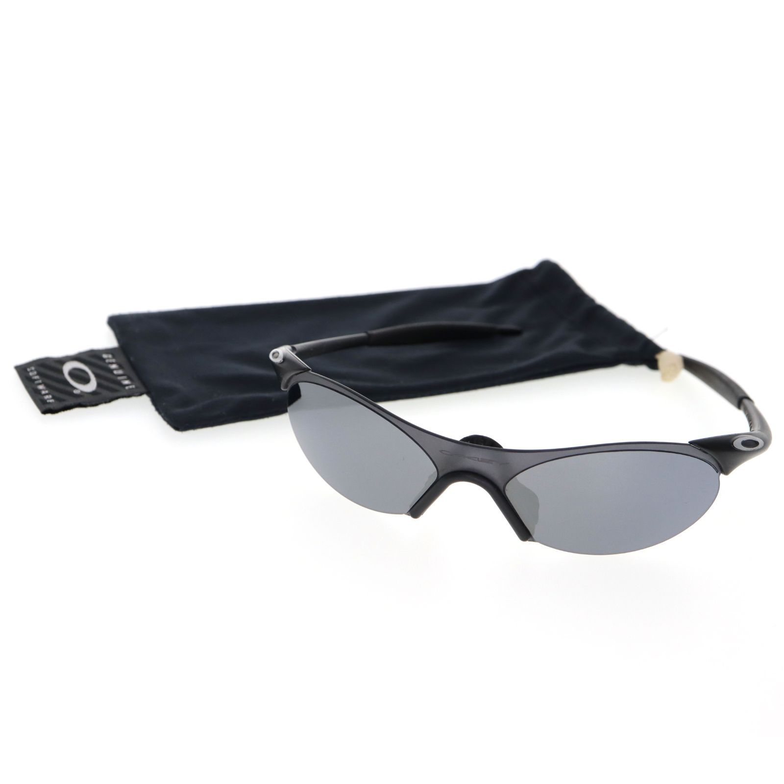 中古】 Oakley オークリー zero ゼロ サングラス グレーレンズ 
