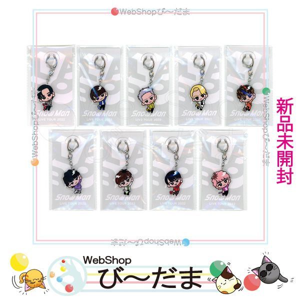【新品•未開封】Manすのちるアクリルキーホルダーセット（全員） 新品未開封 SnowMan すのチル アクリルキーホルダー セット 全員