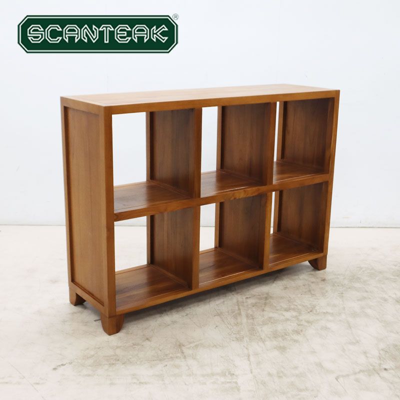 スキャンティーク SCANTEAK 3段シェルフ棚 名脇役のシェルフたち 