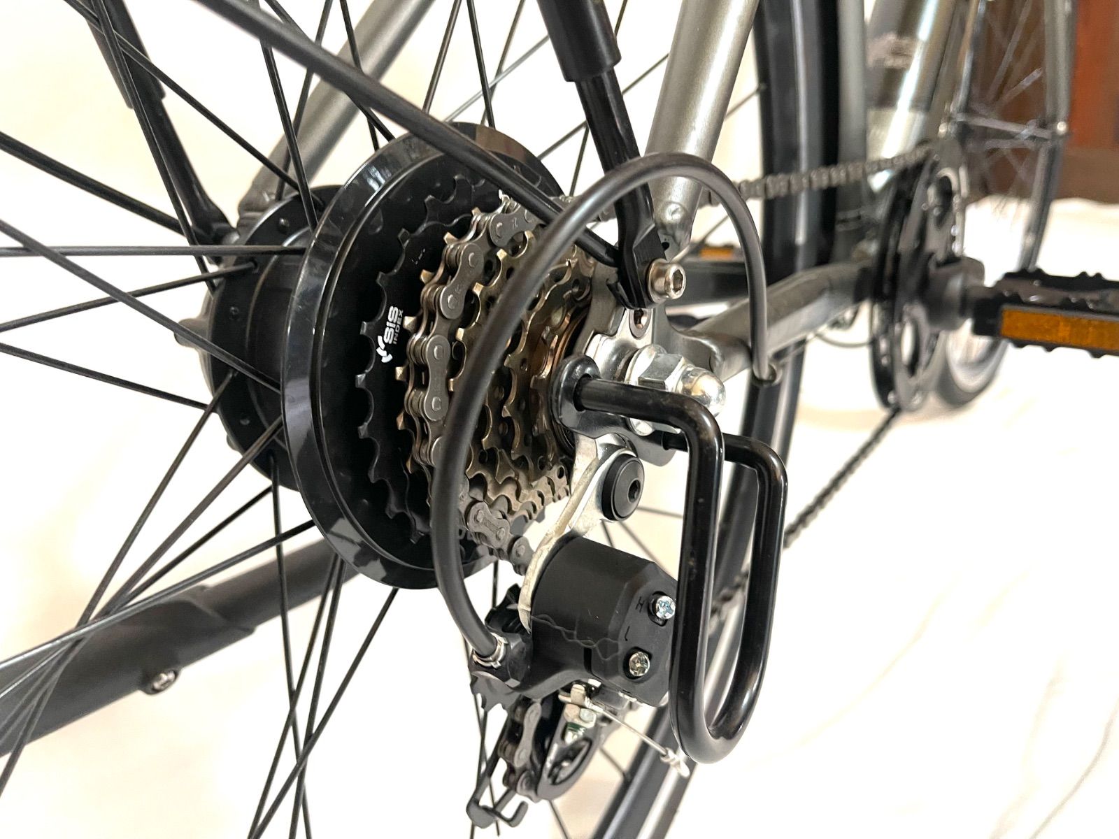 0248【動作確認済】送料無料 DAITORA BUILTIN電動アシスト自転車 低