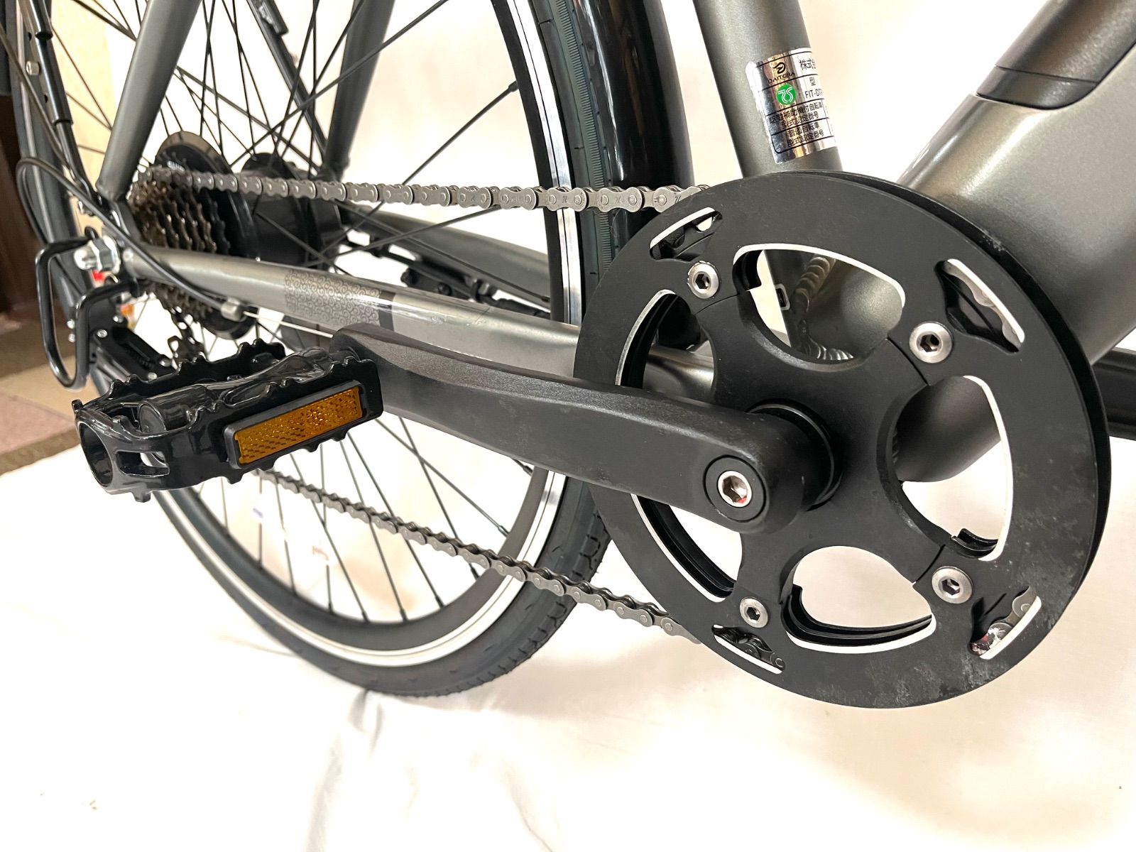 0248【動作確認済】送料無料 DAITORA BUILTIN電動アシスト自転車 低 