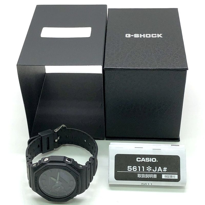 G-SHOCK ジーショック GA-2100-1A1 オクタゴン カシオーク アナデジ 