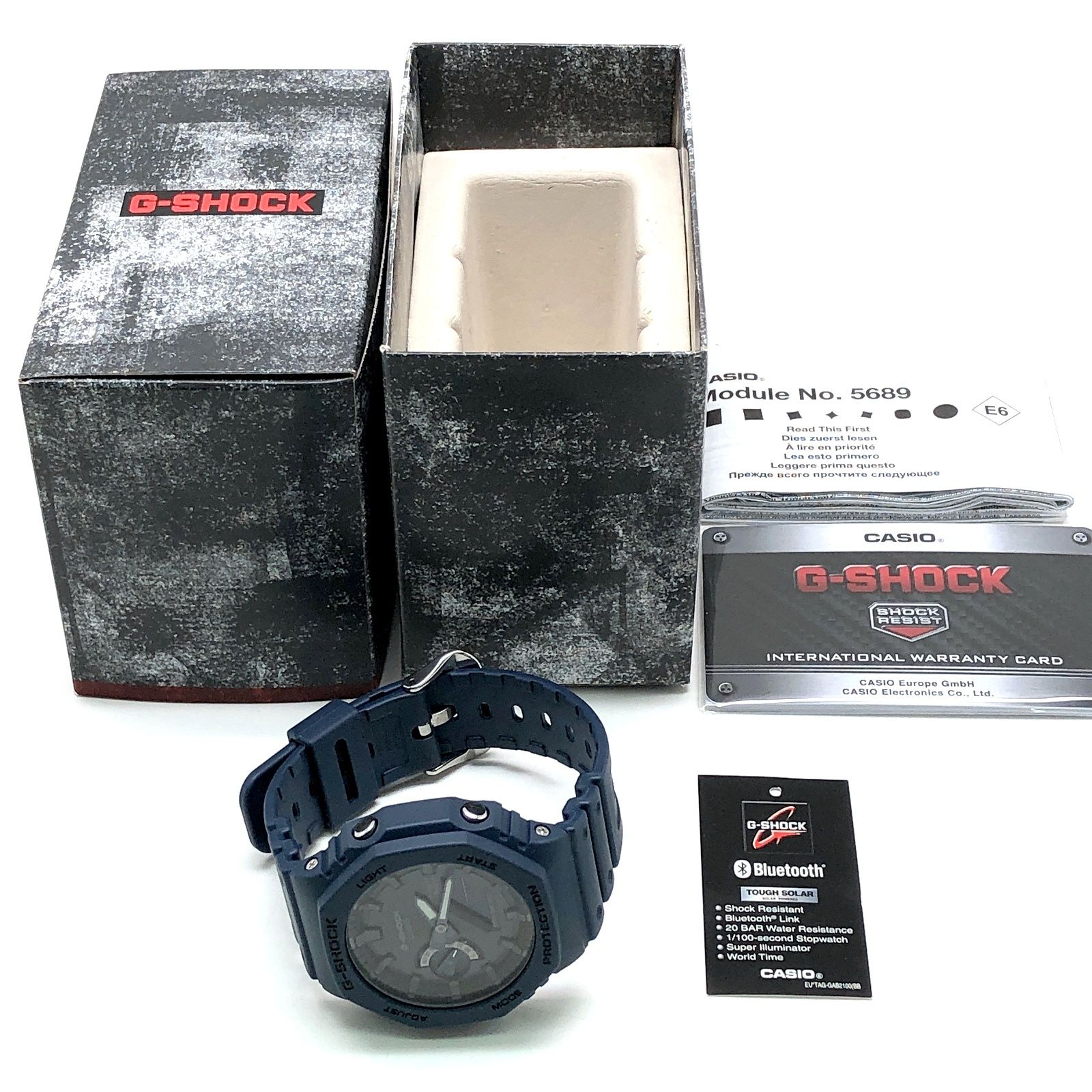 G-SHOCK ジーショック GA-B2100-2A タフソーラー Bluetooth搭載 