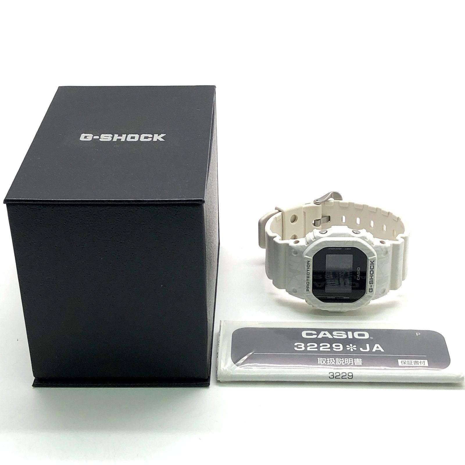 G-SHOCK ジーショック DW-5600SL-7 Slash Pattern Series スラッシュパターンシリーズ 反転液晶 ホワイト 2015年5月発売 G-SHOCK ジーショック DW-5600SL-7 Slash Pattern Series スラッシュ