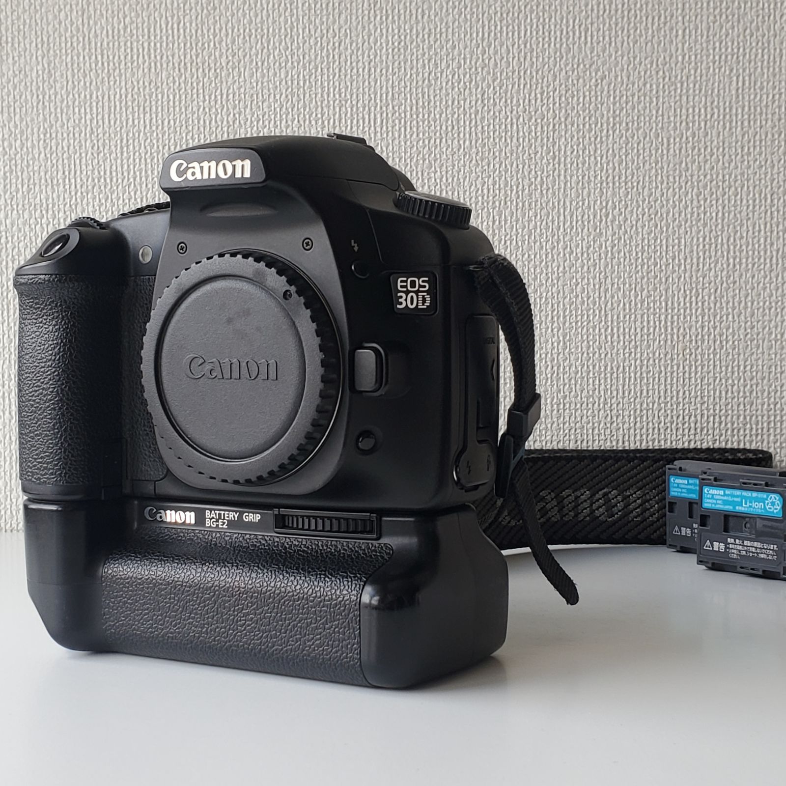 実写作例あり 通電・基本動作確認 キャノン Canon EOS 30D 単三電池が 