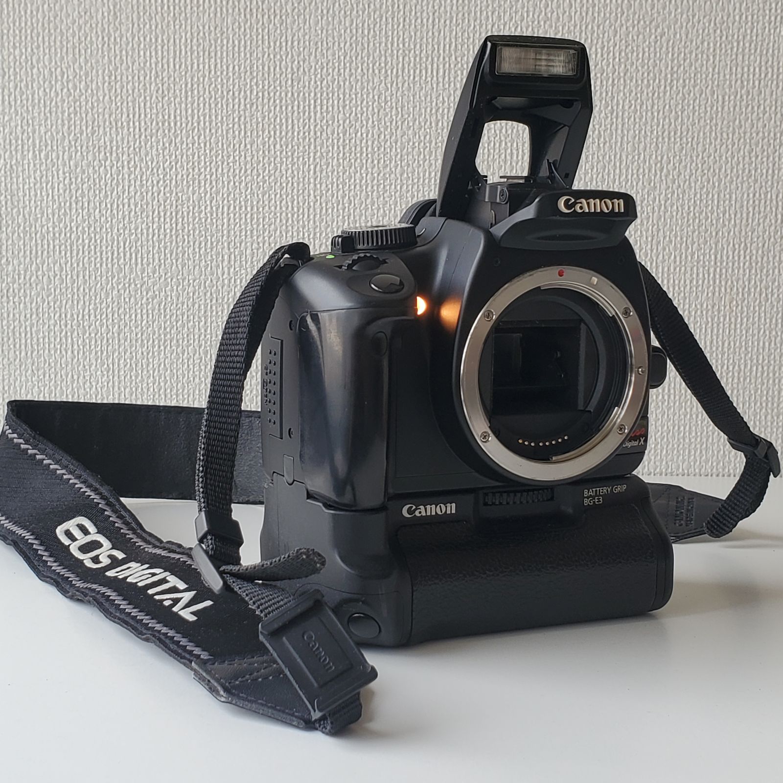 実写作例あり 通電・基本動作確認 キャノン Canon EOS Kiss Digital X 