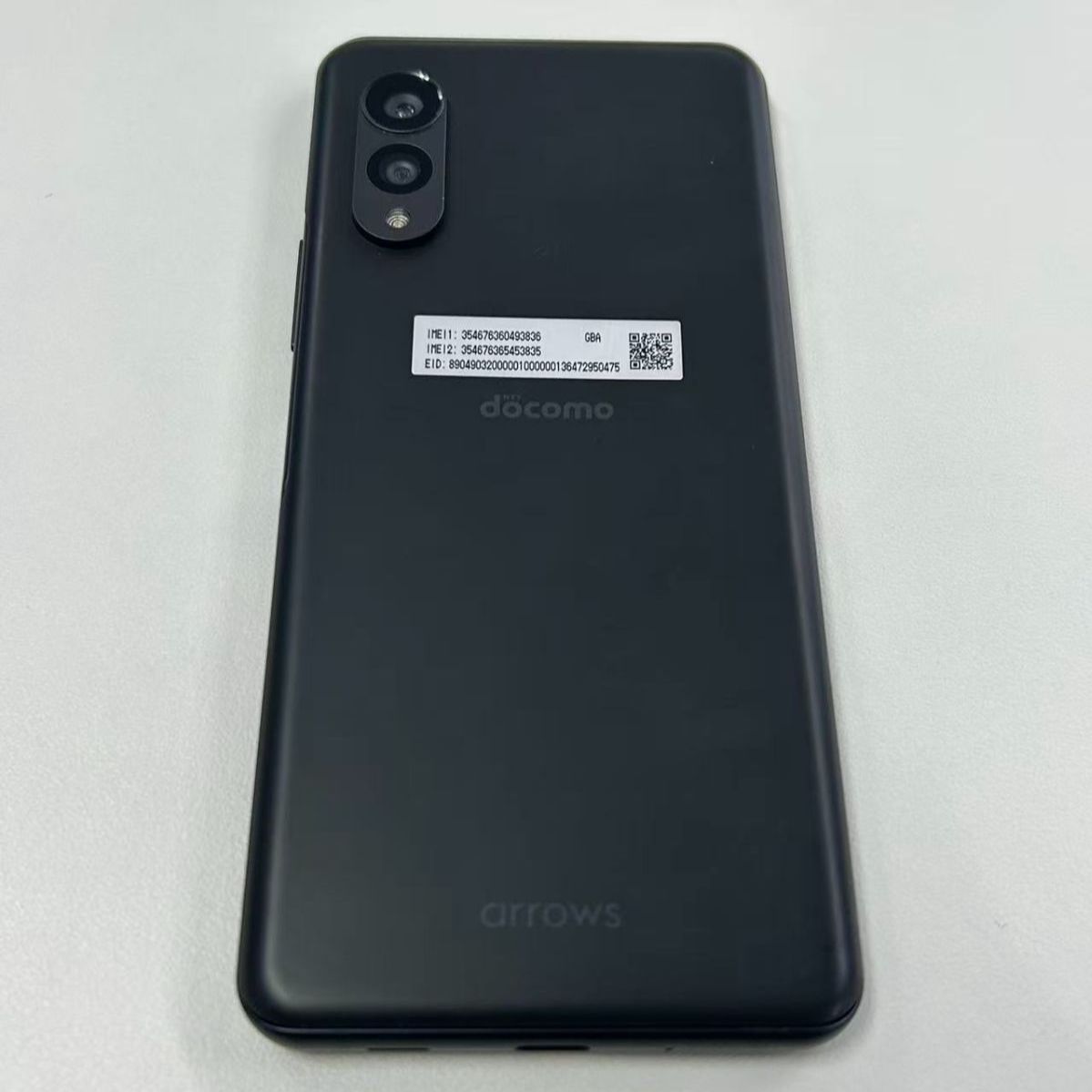 中古品〕 arrows N 128GB フォレストブラック F-51C docomo SIMフリー