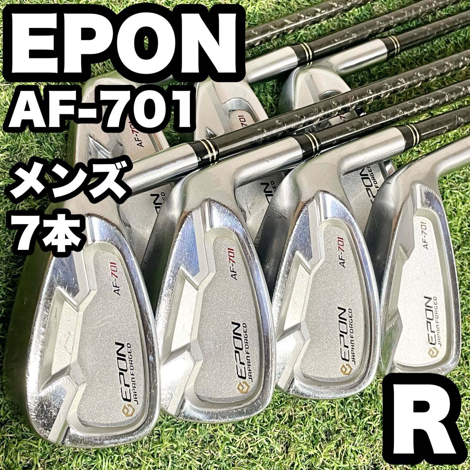 EPON AF-701 アイアンセット 7本 メンズ R 右 エポン 遠藤製作所 