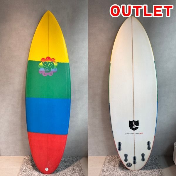 新古品】未使用アウトレットサーフボード 5'8 28L XF EPS Vampirate