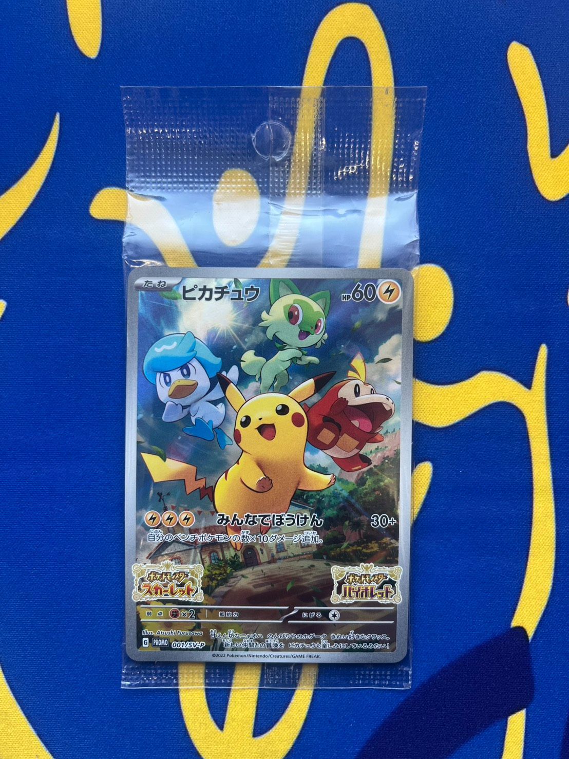 未開封 ポケモン プロモカード ピカチュウ みんなでぼうけん スカバイ