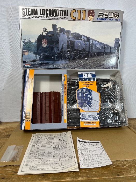 アリイ プラモデル「1/50 蒸気機関車 C11-207 ニセコ号」未開封品