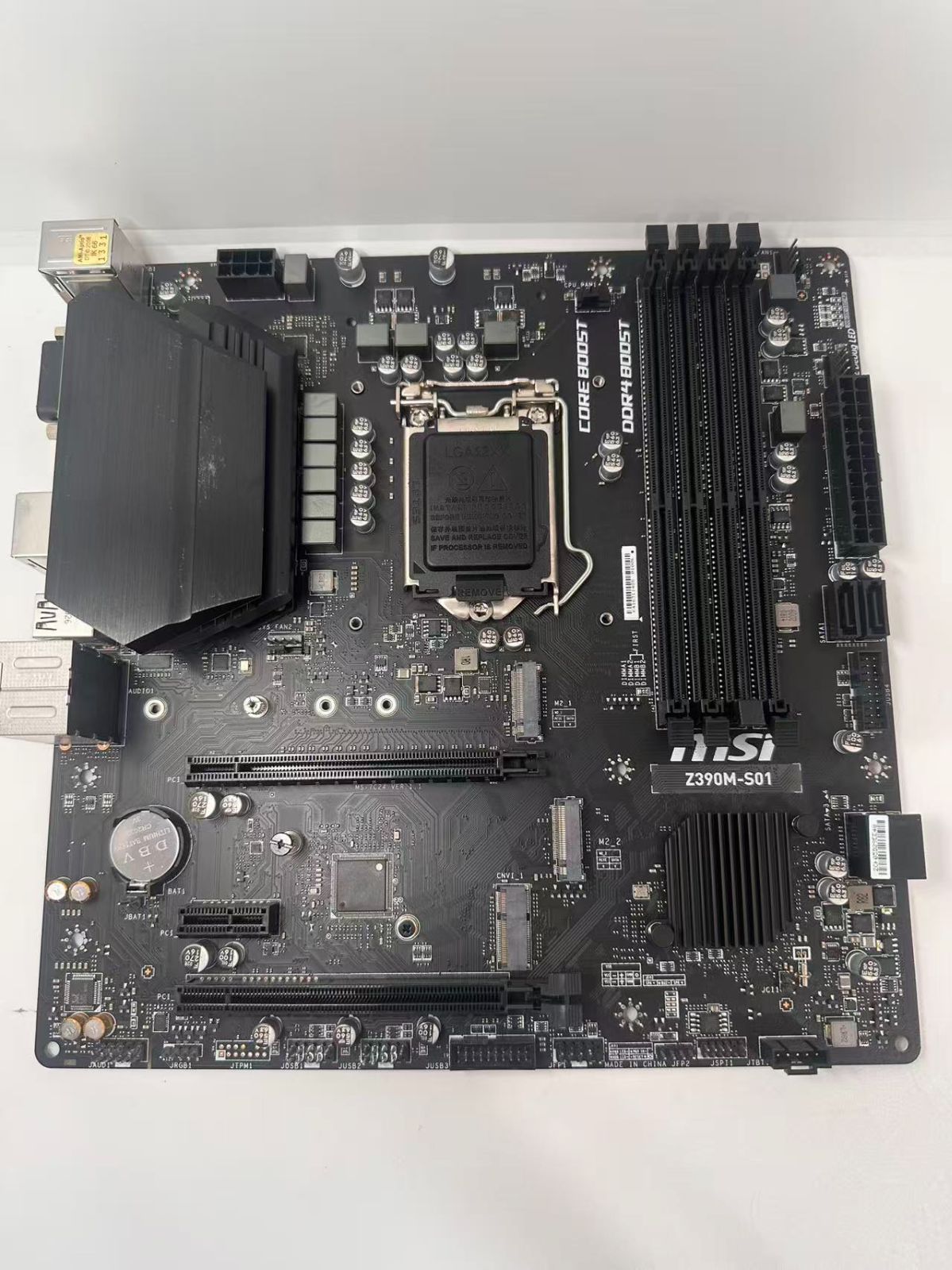 MSI Z390M-S01 マザーボード bios動作確認済 - メルカリ