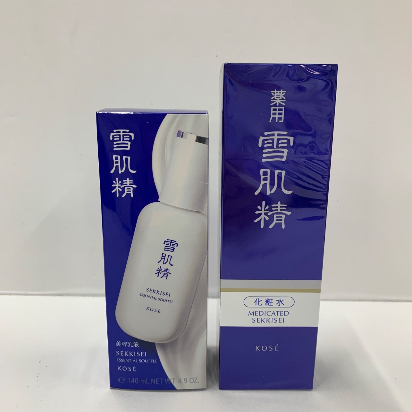 K2748 雪肌精 エッセンシャル スフレ 140ml / 薬用雪肌精 200ml 計2点 