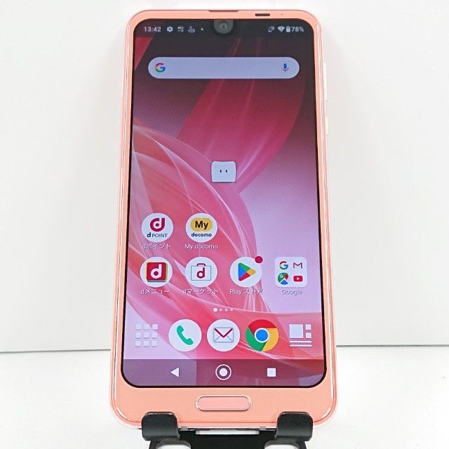 AQUOS R2 SH-03K ドコモ コーラルピンク 送料無料 本体 c18415
