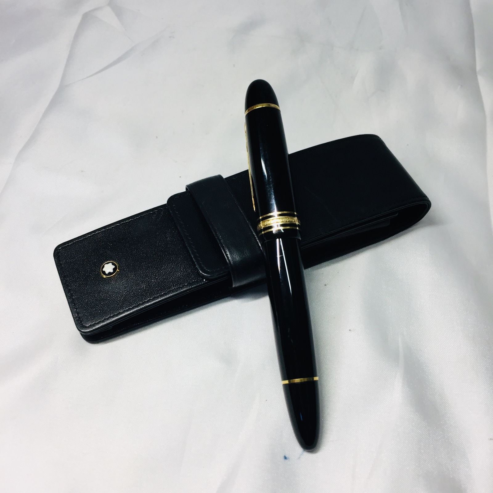 S【ヴィンテージ】モンブラン 万年筆 Mont Blanc 18K コレクション
