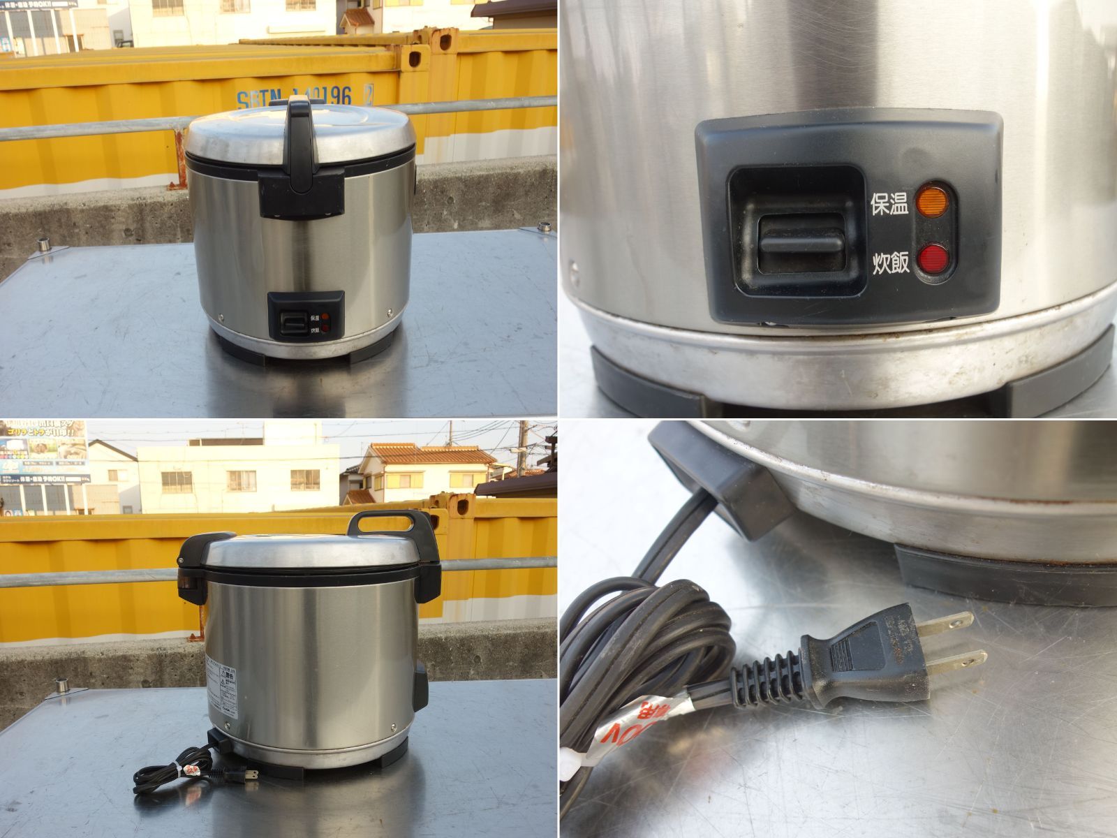 中古】M▽タイガー 業務用 炊飯ジャー 炊飯器 保温 2升 3.6L 保温 100V 