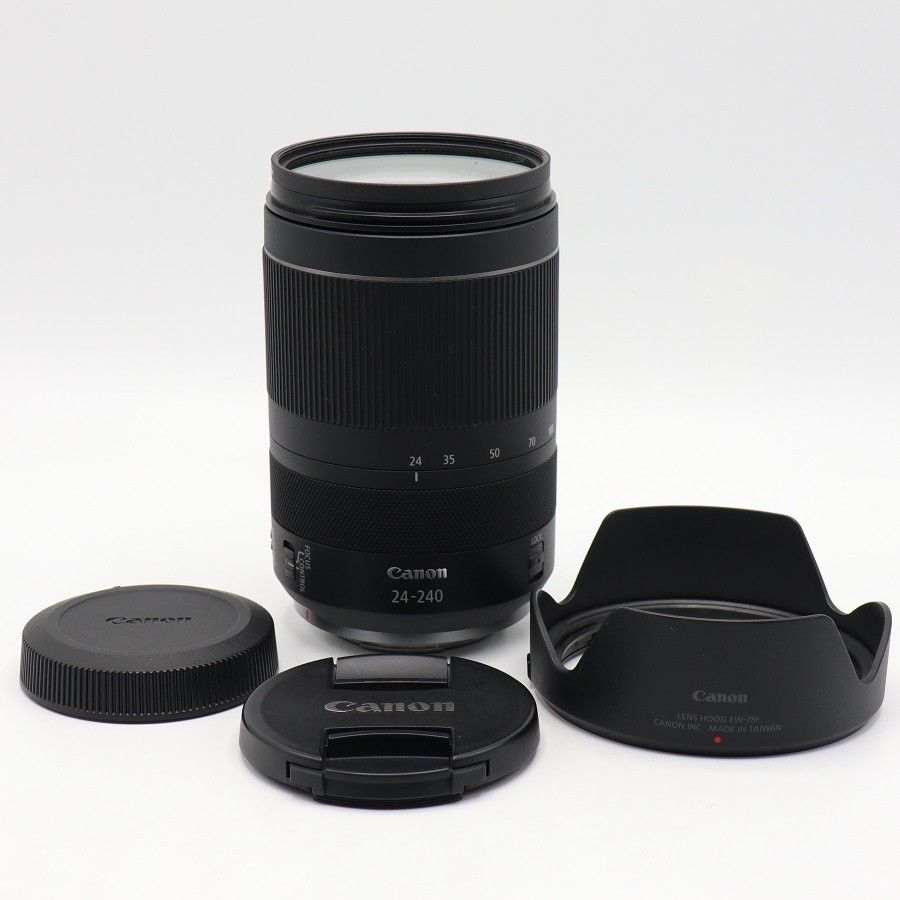 【美品】Canon RF24-240mm F4-6.3 IS USM 高倍率ズームレンズ カメラレンズ 一眼レフ 交換レンズ キャノン
