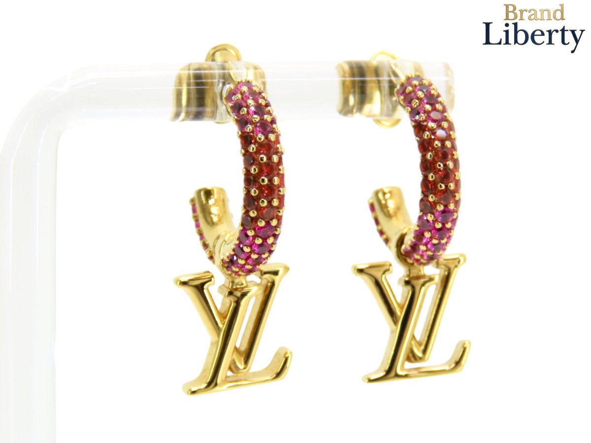 レア美品】ルイヴィトン LOUIS VUITTON フープ LV アイコニック