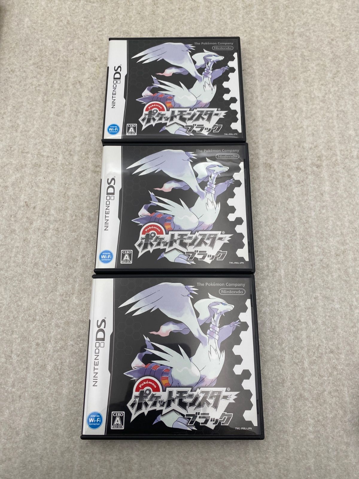 セール，高品質 ポケットモンスター ブラック ホワイト 外箱付 DS