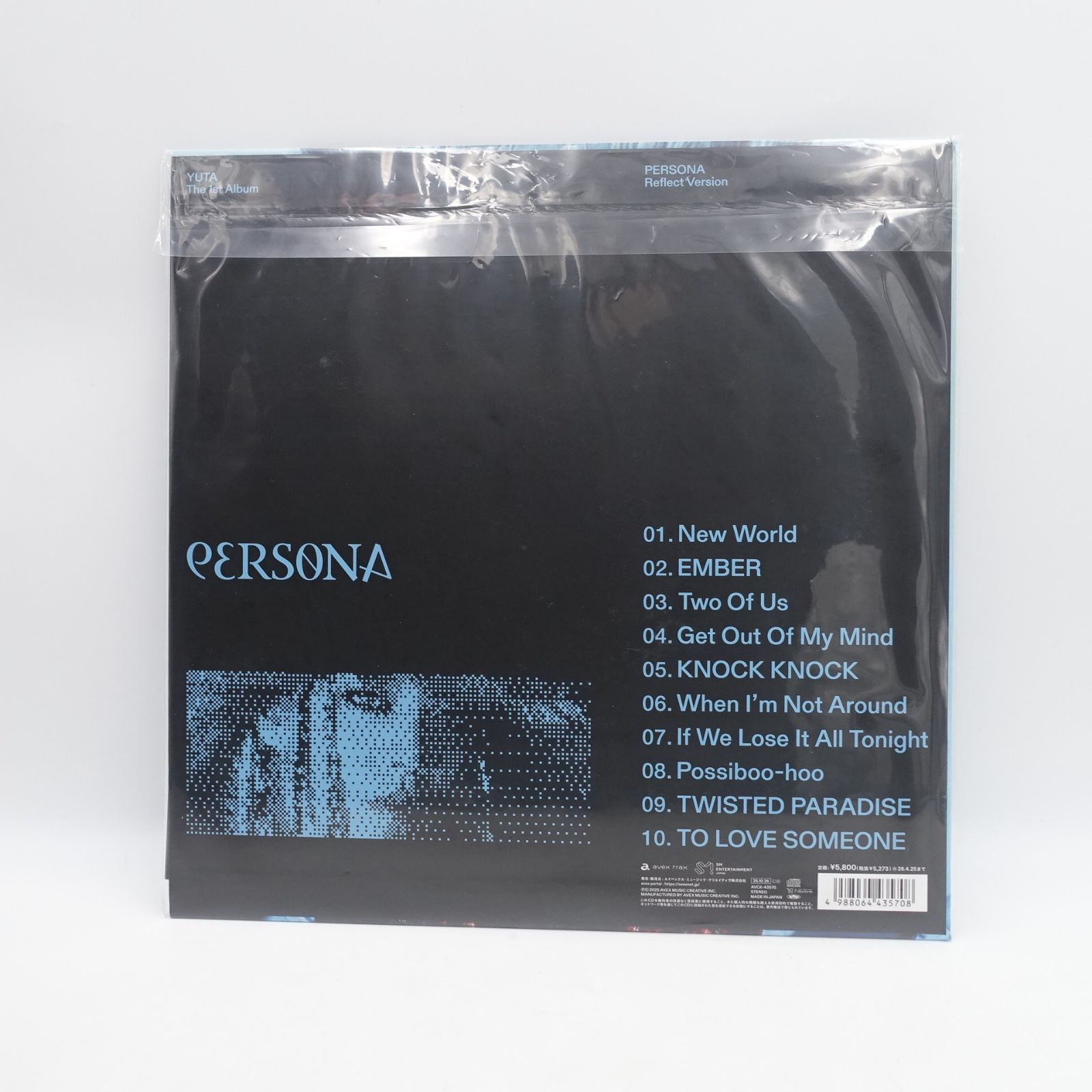 YUTA PERSONA 初回生産限定盤 Unveil Version Reflect Version Grace 