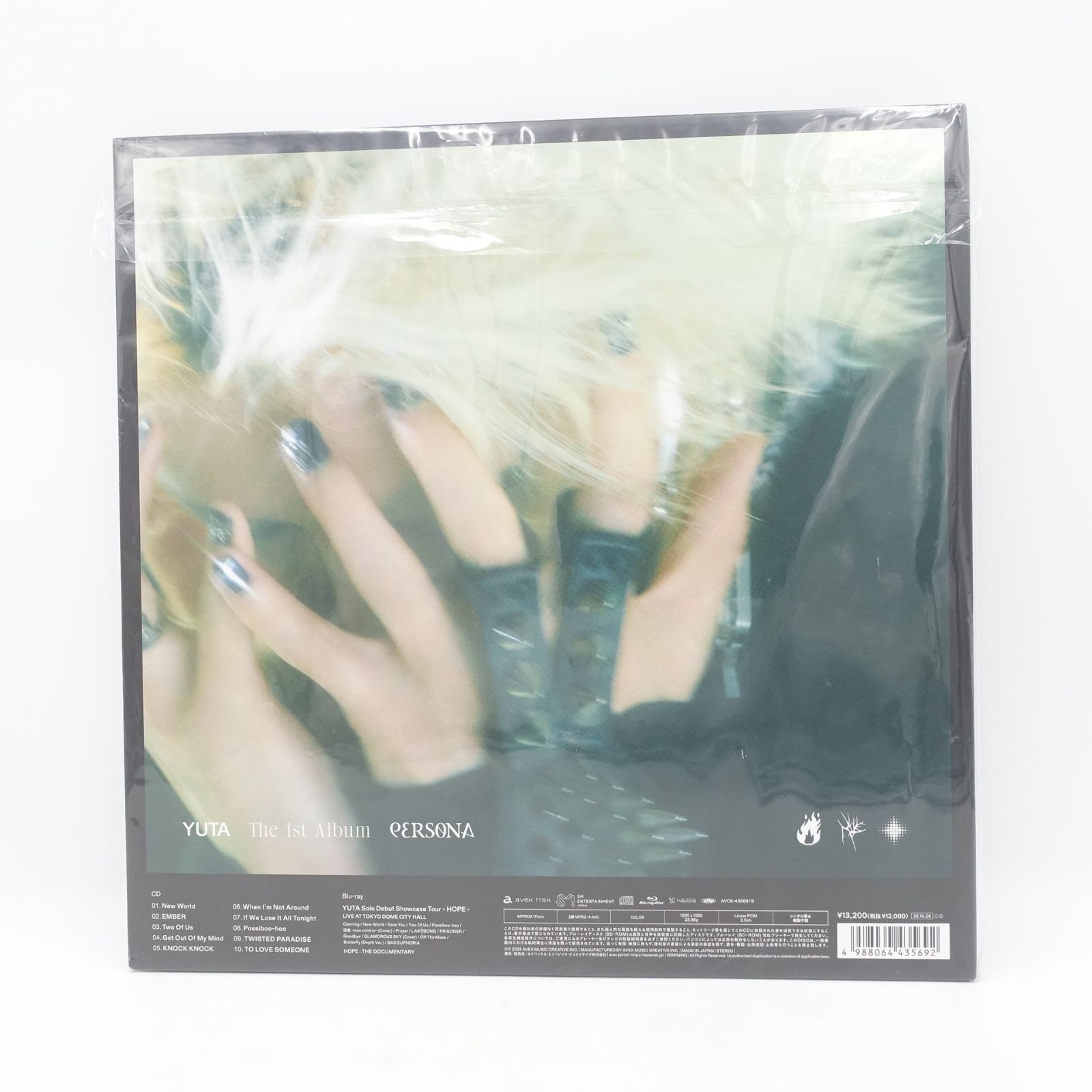 YUTA PERSONA 初回生産限定盤 Unveil Version Reflect Version Grace