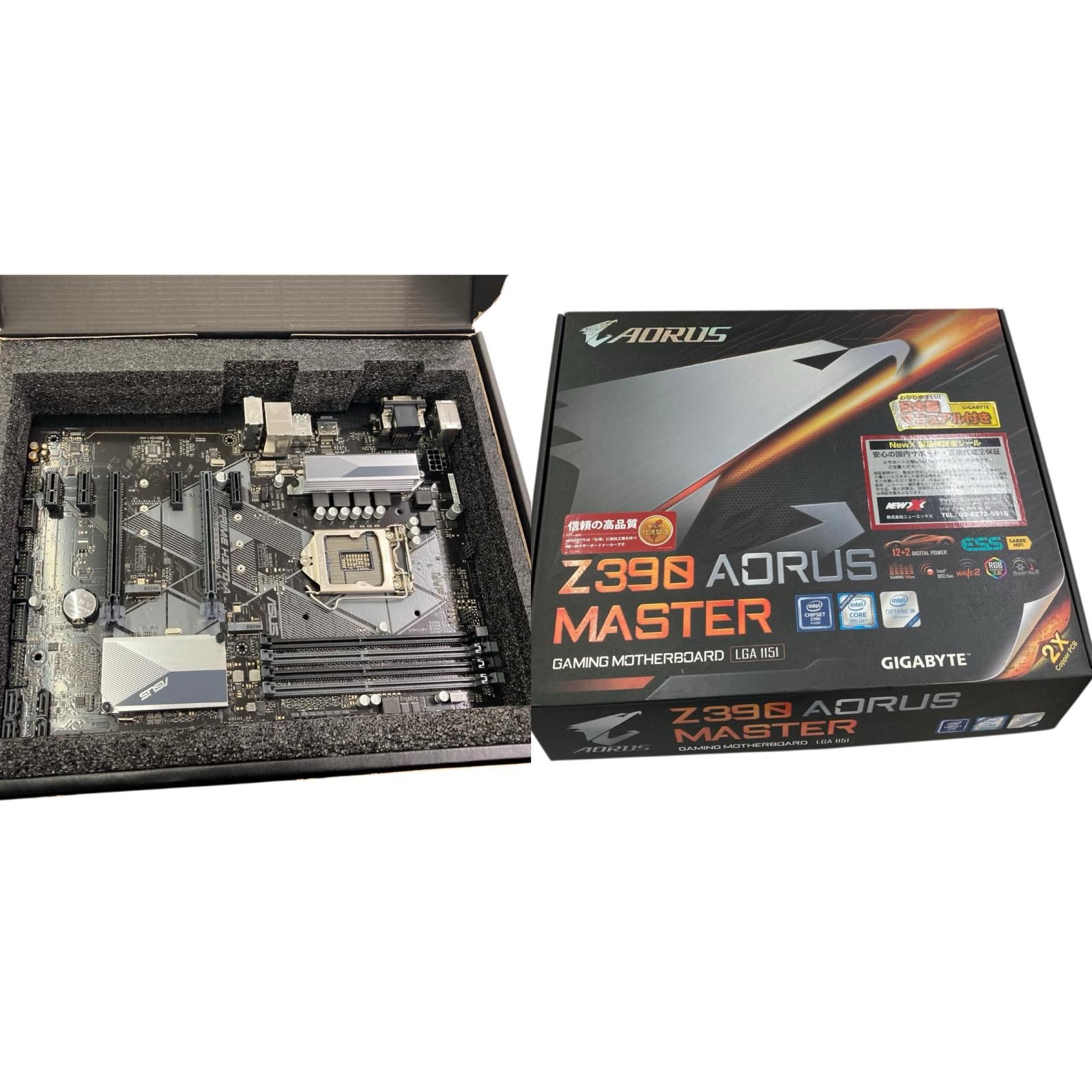 Z390 マザーボード　動作未確認 199990 動作未確認 AORUS ゲーミングマザーボード Z390