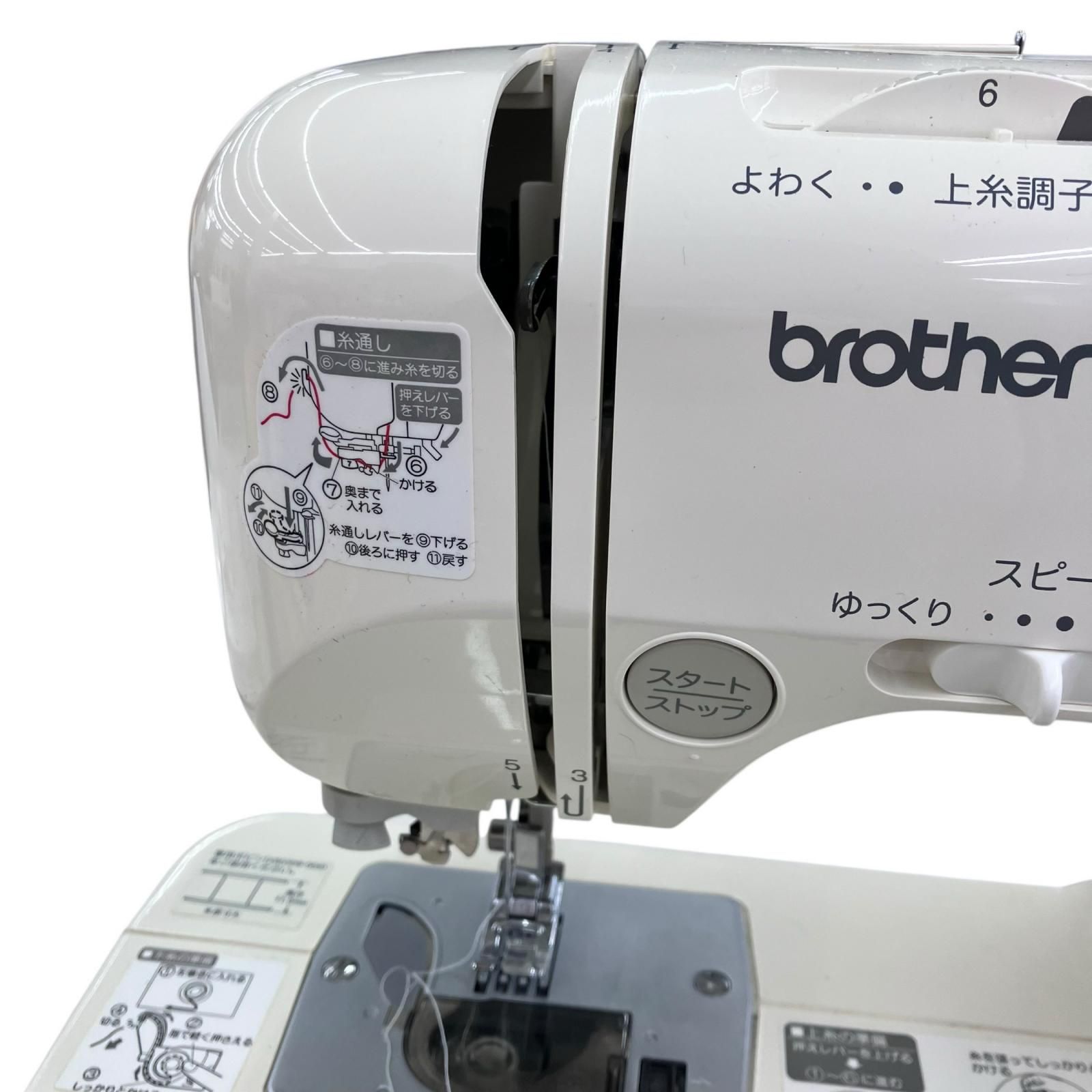 186000 訳アリ品 brother ブラザー 電動ミシン ※電源コード・フット 