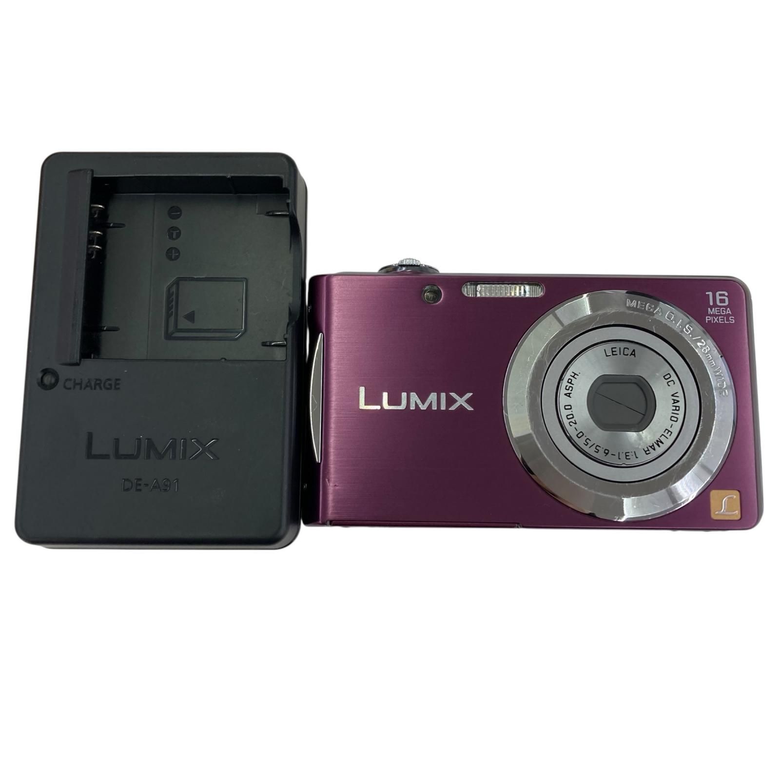 186000 Panasonic パナソニック LUMIX DMC-FH5 バイオレット - メルカリ