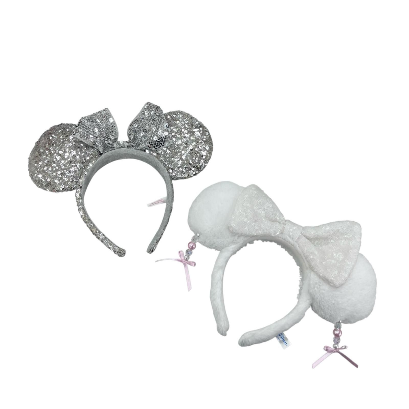 186000 現状品 Disney ディズニー カチューシャ まとめ スパンコール