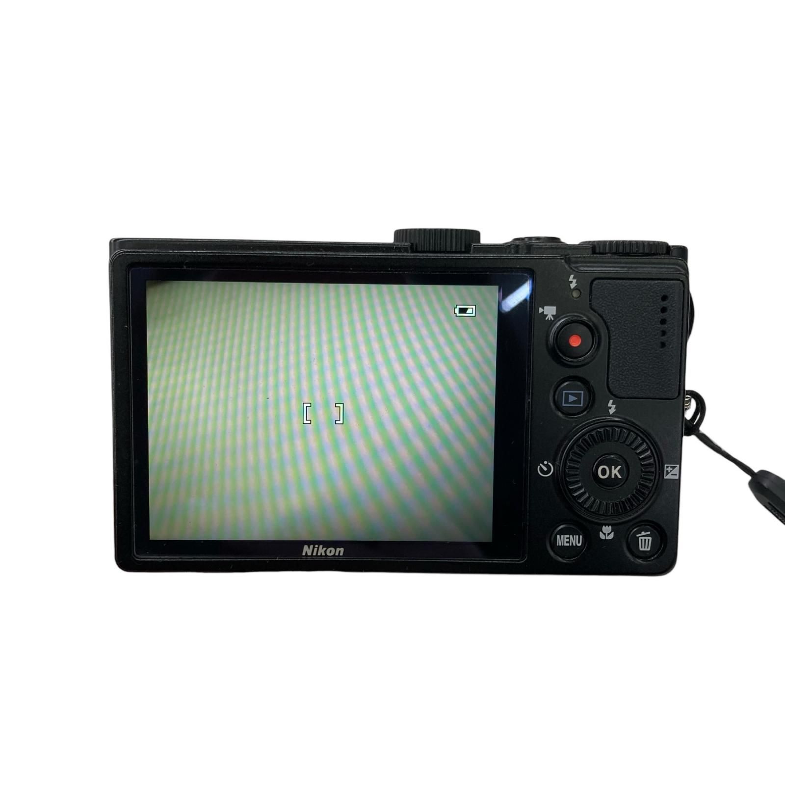 186000 動作確認済み Nikon ニコン COOLPIX P300 ブラック - メルカリ